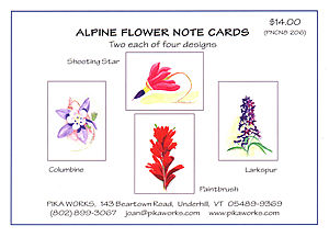 Alpine flower pack